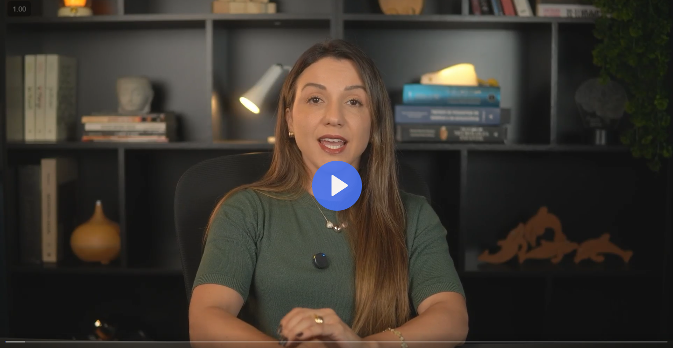Dra. Karen Baldin em vídeo de aula