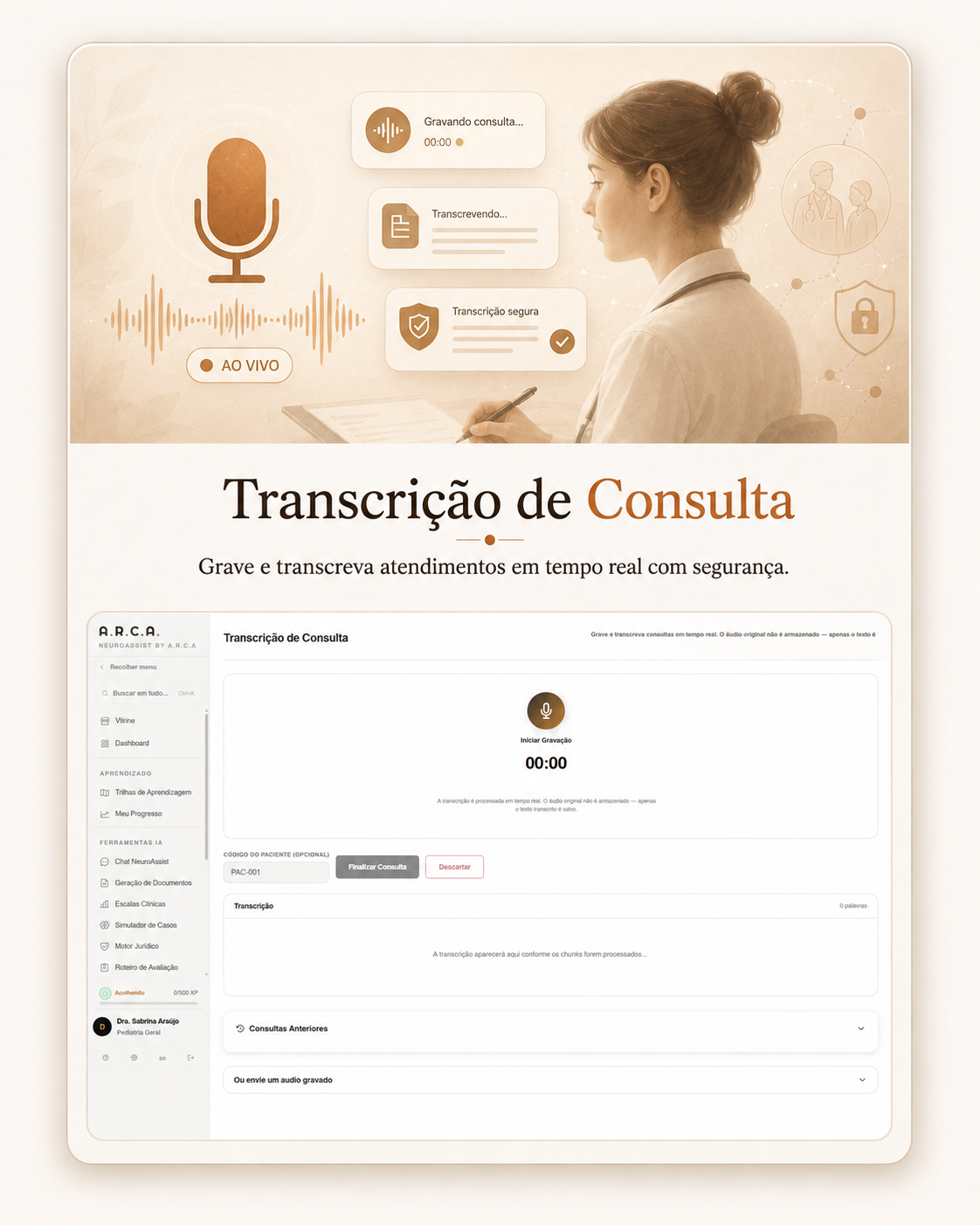 Transcrição de Consulta